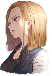 android 18 face sticker poster|dragon ball z poster|anime poster|size ...