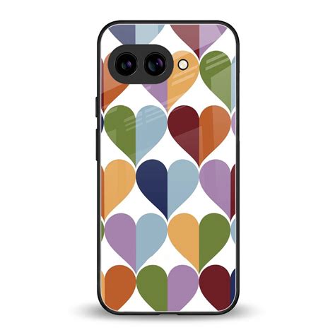 Heart Splash Phone Case for Google Pixel 9A | Glass Case – Boujee