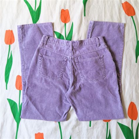 Purple Corduroy Pants