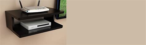 Dime Store Engineered Wood Set Top Box Stand TV Stand WiFi Router Rack ...
