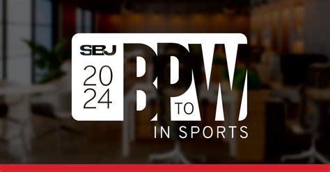 SBJ reveals Best Places to Work in Sports