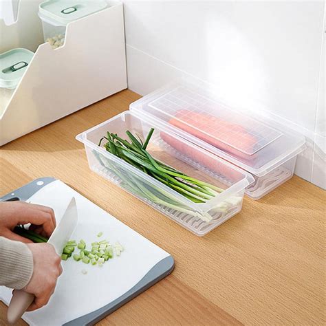 2628 Food Storage Container with Removable Drain Plate — DeoDap