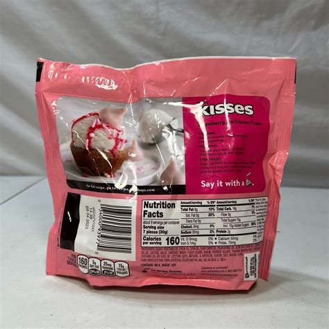 Buy Hersheys Kisses Strawberry Ice Cream Cone Summer 2022 Pink Flavor ...