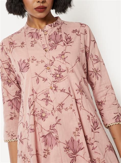 Buy Women Floral Print Kalidar Kurta Set Online at just Rs. 1299.0 ...