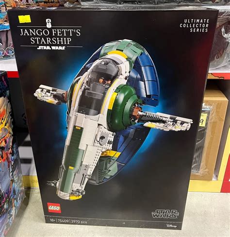 LEGO Star Wars Jango Fetts Starship Slave One 75409 Box Images - Brick Ranker