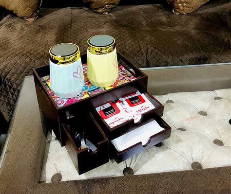 Dime Store Engineered Wood Serving Tray for Storage | Multipurpose Tra