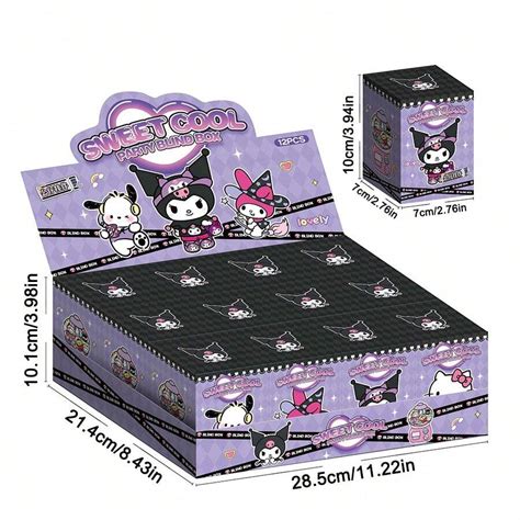 Sanrio 12 Small Boxes Of Sanrio Blind Box 3D Figurines, High Appearance ...
