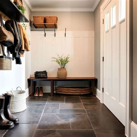 15 Mudroom Floor Ideas To Upgrade Your Entryway