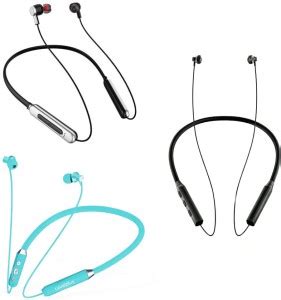 LEVELPLUS Star & Toofan & Elevate Neckband Combo 45 Hours Playtime ...