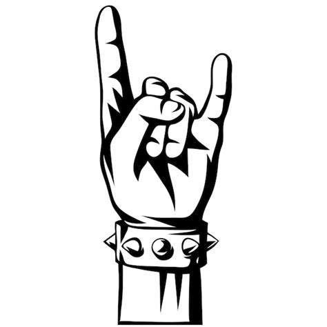A close up of a hand making a peace sign with a finger | Premium Vector