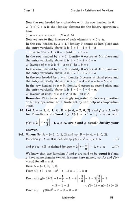Image result for Class 12 First Chapter Maths
