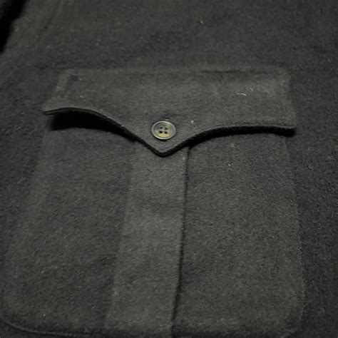 Polo by Ralph Lauren LAMBSWOOL Wool Shirt "Military Sampling" size XL ...