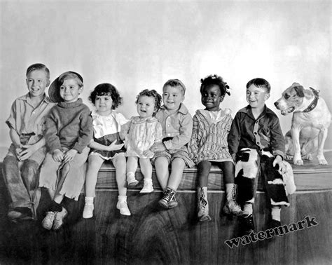 Group Our Gang / Little Rascals Hollywood Year 1930 8x10 Photo | eBay