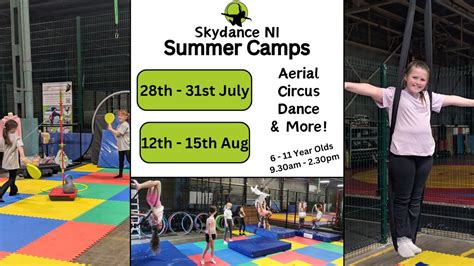 Summer Camp (2) for Kids Coleraine, Skydance NI, Hillmans Way ...