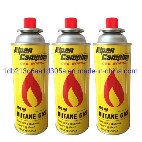 220 Gram Butane Gas Cartridges for Portable Gas Stove Butane Fuel ...