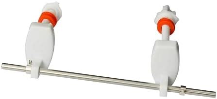 NEW WARE® Western Toilet Seat Cover Stainless Steel Rod Hinges - Secure ...