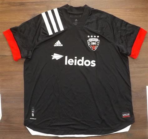 DC United Home Maillot de foot 2020 - 2022. Sponsored by Leidos