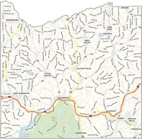 Montgomery County Map, New York - US County Maps