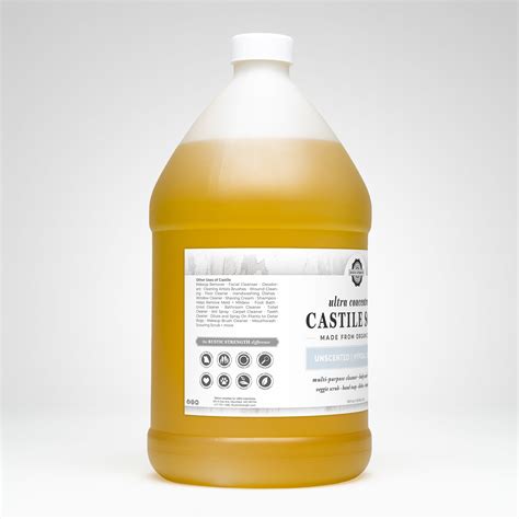 Castile Soap - Ultra Concentrate | Unscented – Rustic Strength