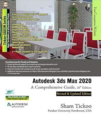 Autodesk 3ds Max 2020: A Comprehensive Guide, 20th Edition eBook : Prof ...