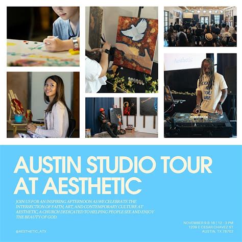 Austin Studio Tour at Aesthetic, 1209 E Cesar Chavez St, Austin, 16 ...