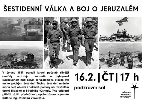 Šestidenní válka a boj o Jeruzalém, Městská knihovna Prostějov, Sumperk ...