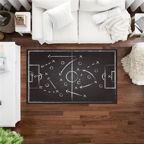 Football Field Rug Rug for Living Room Rug for - Etsy