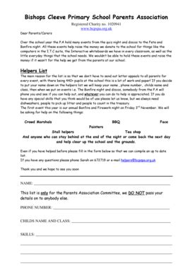 Fillable Online holter pwp blueyonder co Helpers letter 0110b2006b ...