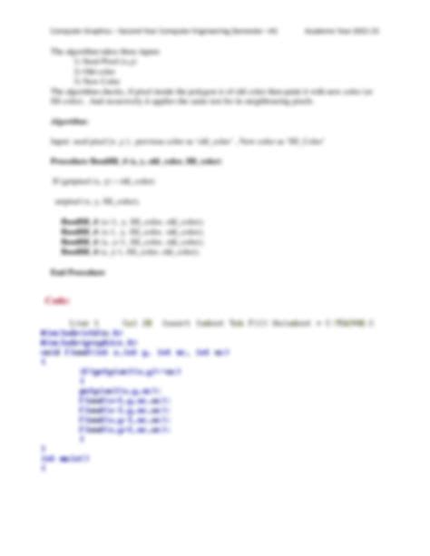 Image result for Filled Area Algorithm in Computer Graphics