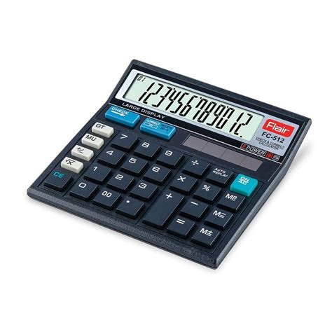Flair Electronic Calculator (FC-512M) – SCOOBOO