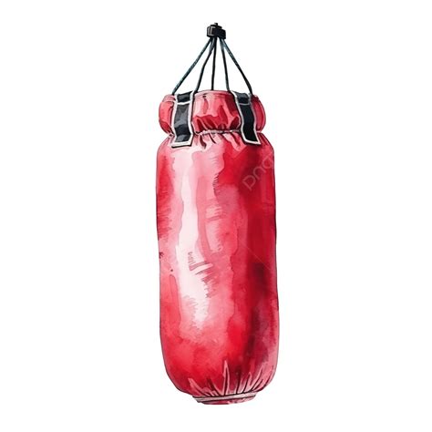 Watercolor Boxing Punching Bag, Boxing, Punching, Bag PNG Transparent ...