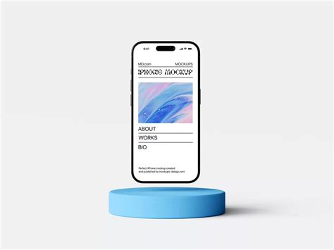 iPhone Screen Mockup – PSD Template