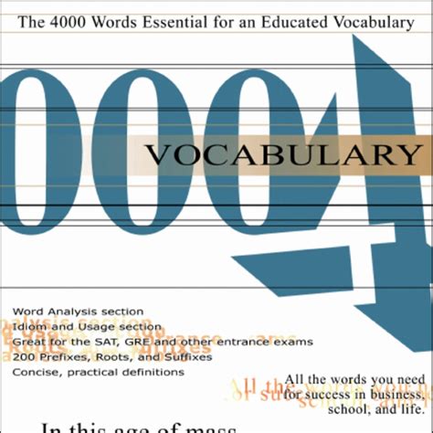 The 4000 Words Essential for an Educated Vocabulary.pdf | DocDroid
