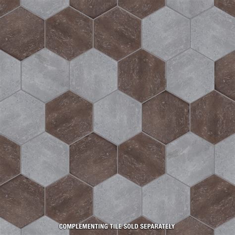 Affinity Tile Brickyard White 9-in x 10-in Matte Porcelain Stone Look ...