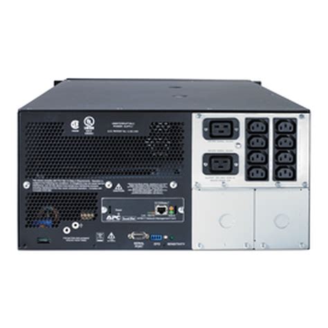 SUA5000RMI5U - APC Smart-UPS 5000VA 230V Rackmount/Tower | Schneider ...