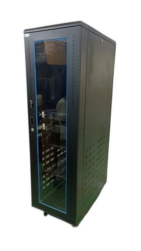 Server Rack - Floor Standing 42U Heavy Duty Aluminum Frame Server Rack ...