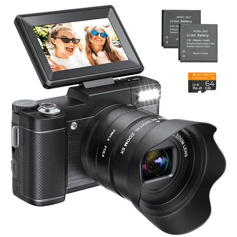 Selfie Digital Camera 5K 5X | Kentfaith - K&F Concept