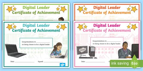 Digital Leader Certificate - IT - KS2 - Resources
