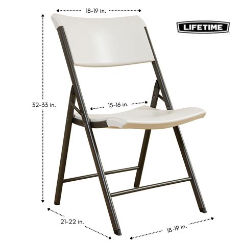 Stretch Spandex Lifetime Folding Chair Cover Black | Your Chair Covers Inc.