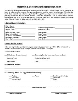 Online Event Registration Form | pdfFiller