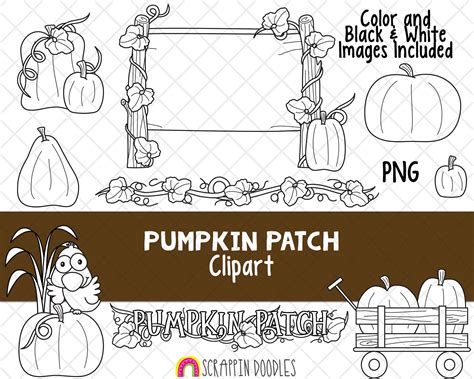 Pumpkin Patch Clip Art