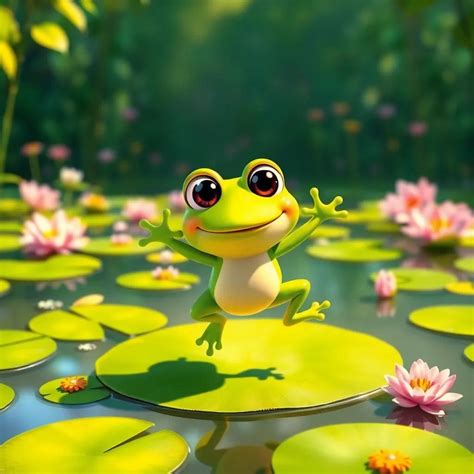 Freddie the Frog's Big Jump - Free Bedtime Story