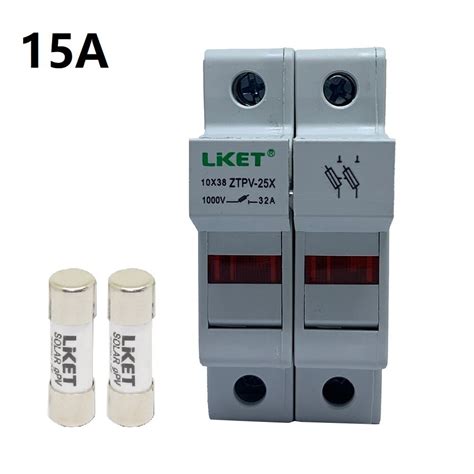 Solar PV Fuse 1000V DC Fuse 10x38mm PV With LED Fuse | Ubuy India