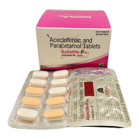 ACECLIFE-P (BL) Tablets Lifeline Antidotes