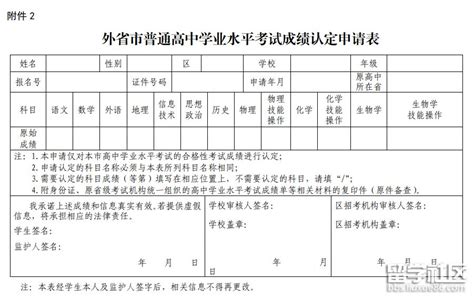 2019年上海市普通高中学业水平考试报名工作的通知