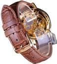 RCeles Skeleton Gold Automatic Self Winding Wrist Watch See Through ...
