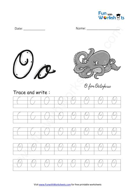Cursive Letter O