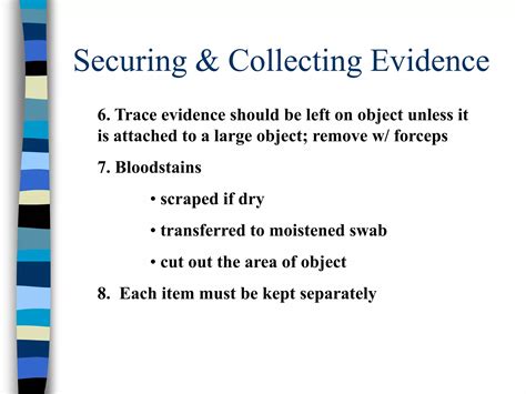 Image result for Evidence Collection Techniques