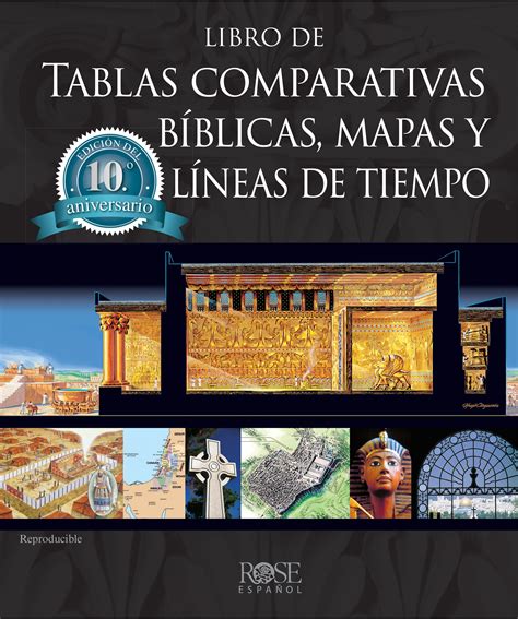 Spanish-Rose Book Of Bible Charts Maps And Timelines (Libro de tablas ...