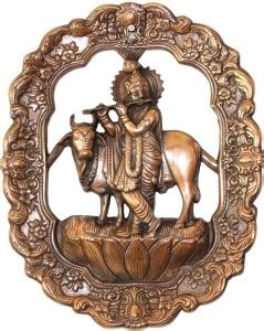 Apkamart Lord Krishna Wall Hanging 13 Inch Decorative Showpiece - 34 cm ...